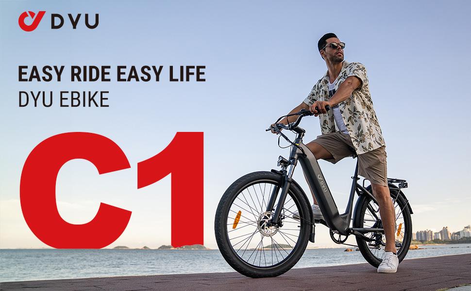Smart E-Bike DYU C1, 350W, 10Ah