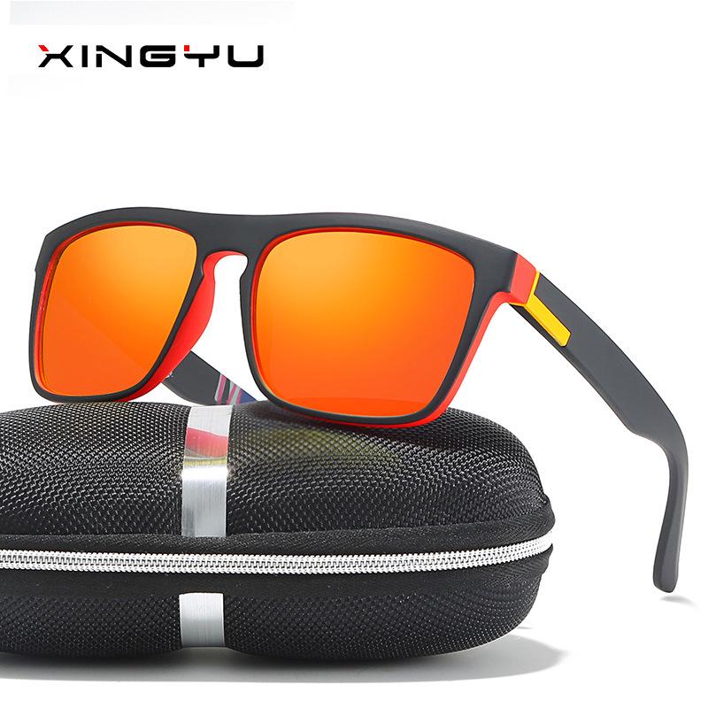 European and American Men's and Women's Fashionable Colorful Polarized Sports Sunglasses