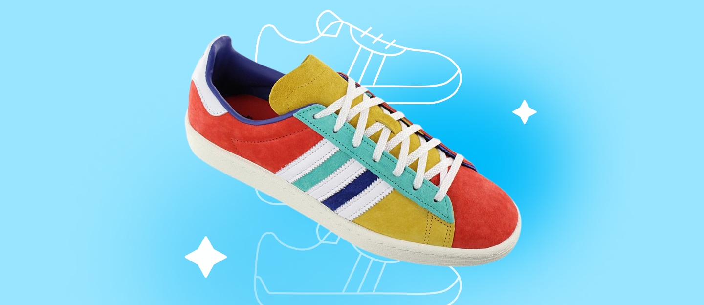 Zapatillas con descuentos: Modelos de colores inusuales