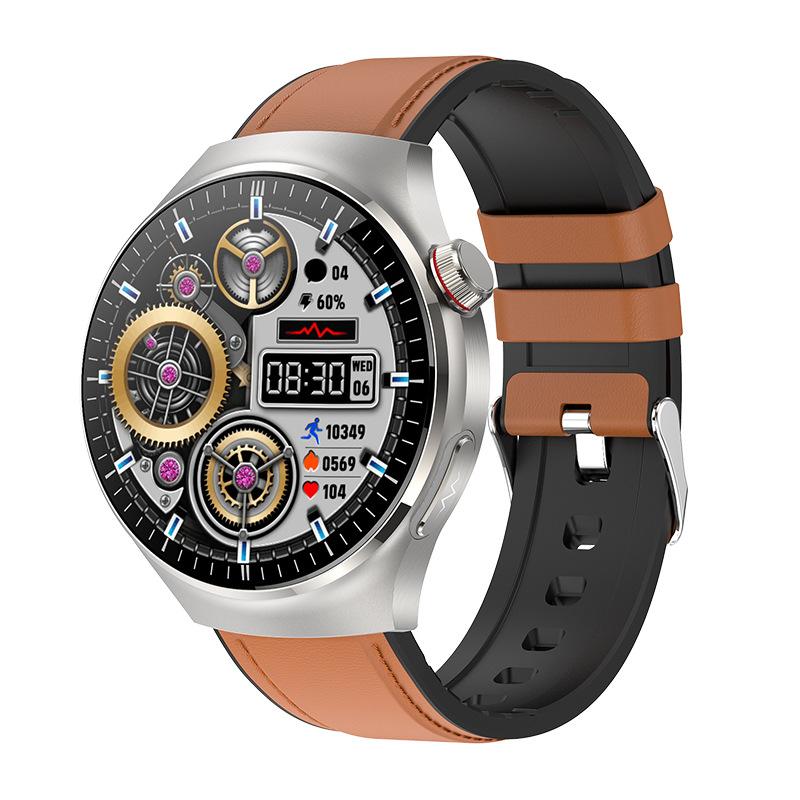 SACOSDING New AMOLED Smart Watch Men Bluetooth Call AI Voice Assistant ECG Body Temperature Health Monitor SOS Sports Fitness  Smartwatch