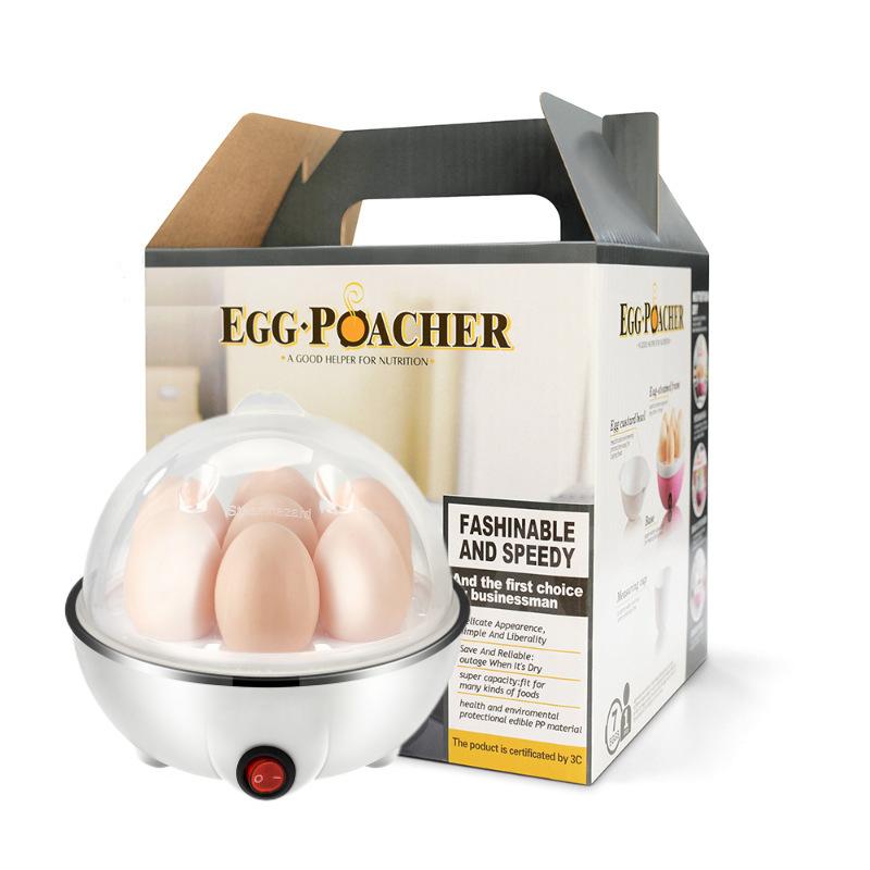 Multi-functional Mini Household Egg Steamer Egg Custard Cooking Egg Machine Automatic Power-off Small Breakfast Machine