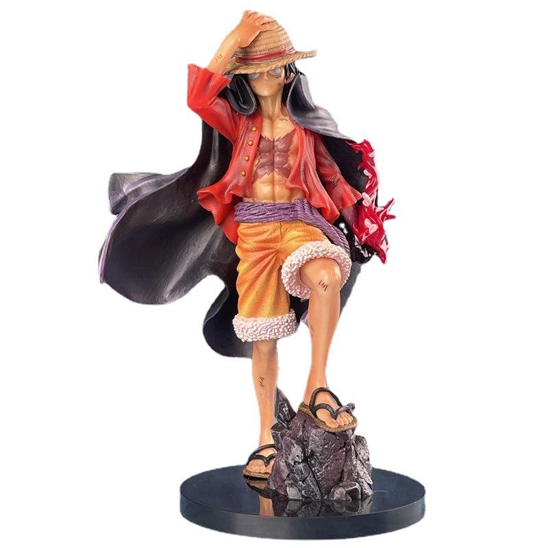 25CM Luffy Anime Figure Monkey D. Luffy Action Figurine PVC Collectible Model Doll Toys