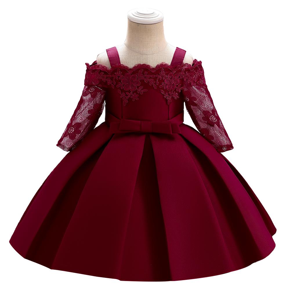 Newborn 3-10 Year Girl Christening Dress Baby Girls First Birthday Party Dress Infant Baptism Costume Kids Dresses For Girls Clothes