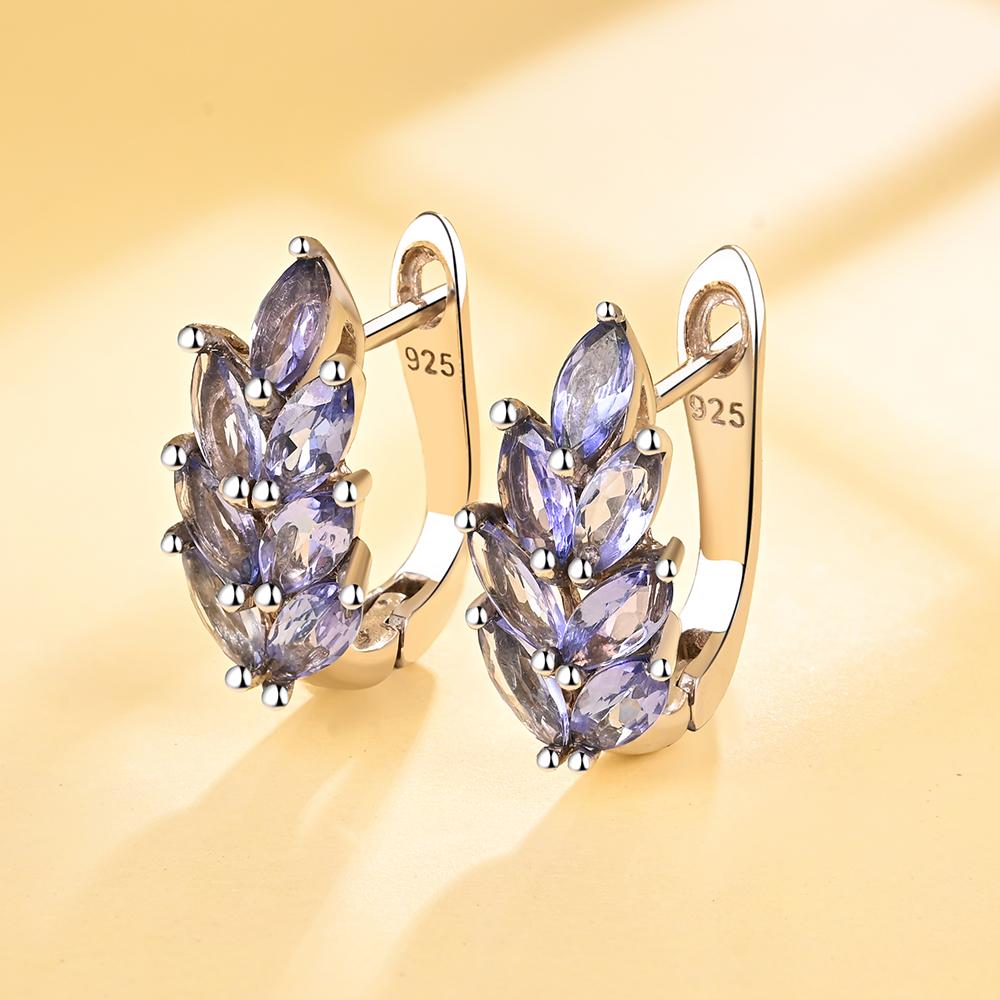 2023 nuovo naturale rosso granato gemma chiusura orecchino in argento sterling 925 gioielleria raffinata per le donne mamma moglie bel regalo