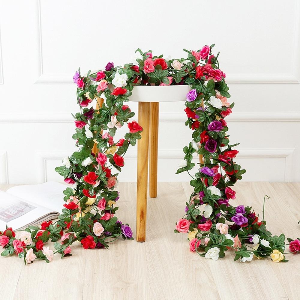Kaufe 2,5 m Dudan knstliche Blumen Rebe Weihnachtsgirlande fr Hochzeit  Home Zimmer Dekoration Garten DIY geflschte Pfingstrose Rebe Blumen  Pflanzen zum Preis ab 1.69 | Joom