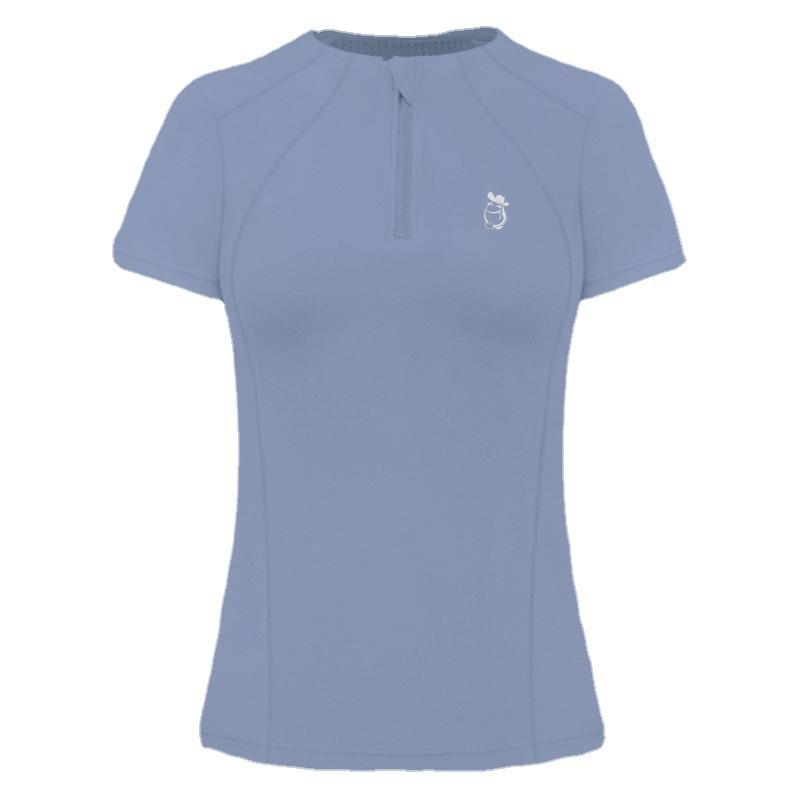 Plus Size Yoga Wear Tops Short Sleeve Tight Fit Quick Dry Running Exercise T-shirt Stretch Fitness Clothes