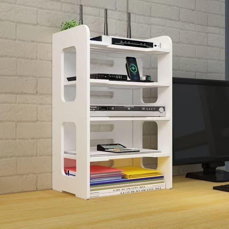 Wifi Storage Rack Wire Plug-in Board Wireless Router Storage Box Set Top Box Storage Rack