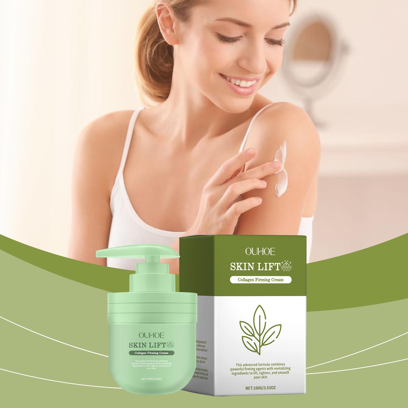 Collagen Firming Cream for Body Reduce Dark Spots Improve Fine Lines Even Skin Tone Nourishing Lifting Moisturzing Body Lotion