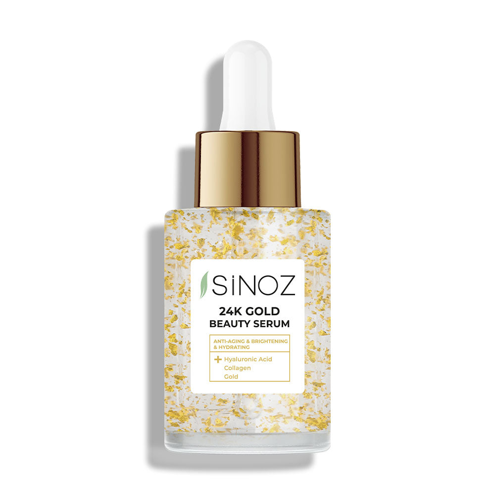 Sinoz 24K Gold Beauty Serum – Anti-Aging and Brightening 30ml