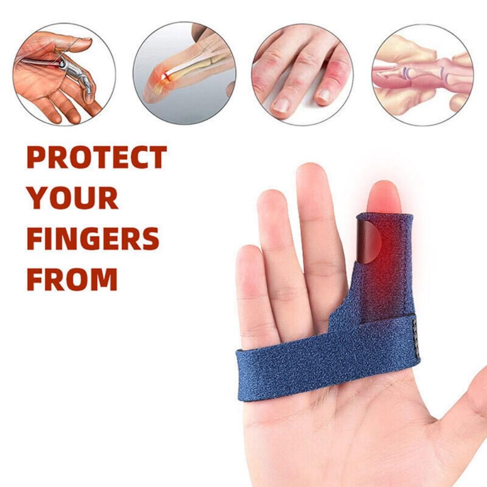 1Pcs Finger Brace Trigger Finger Splint Straighten Broken Bent Fingers Thumbs