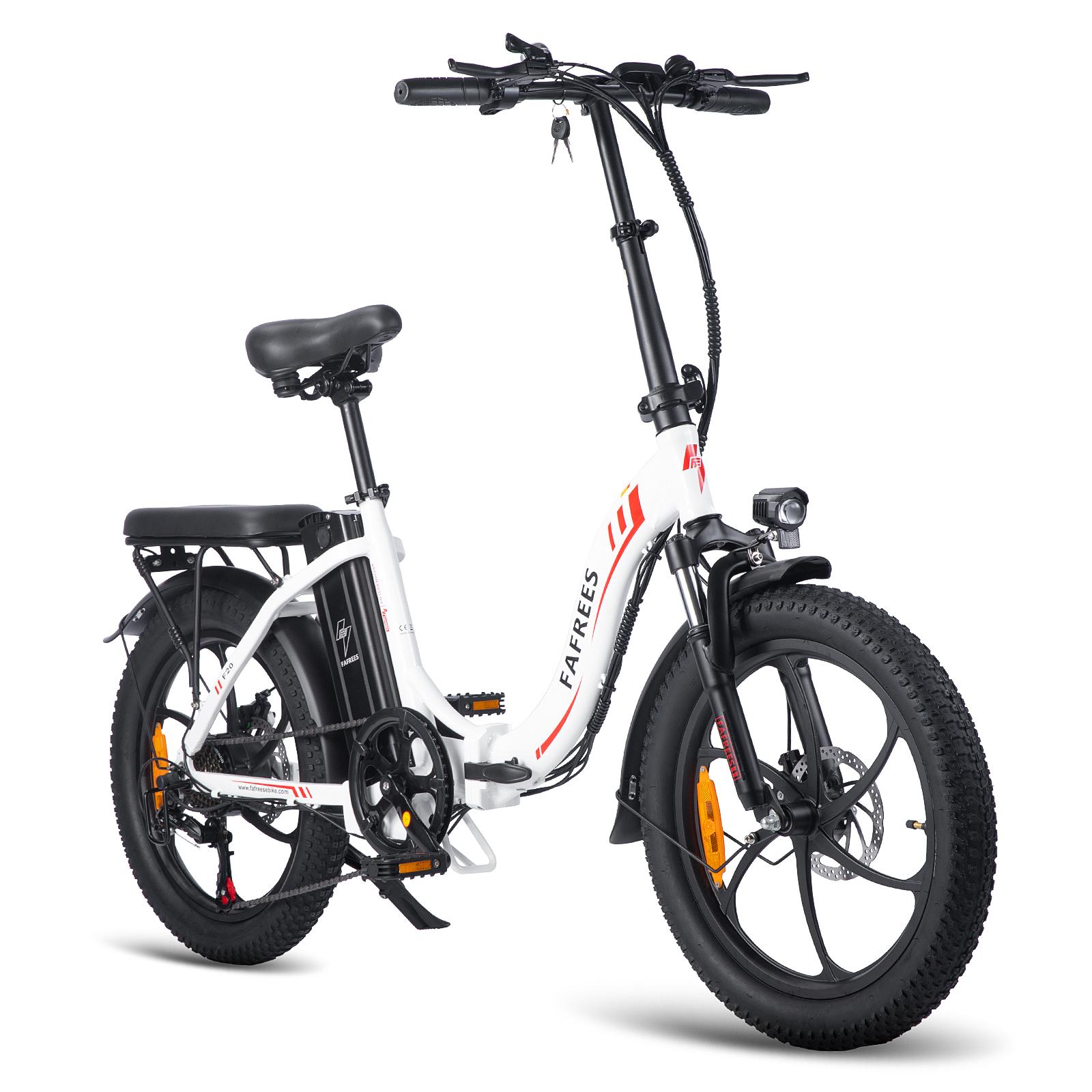 FAFREES F20 Folding Electric Bike, 250W Motor, 36V 15AH Battery