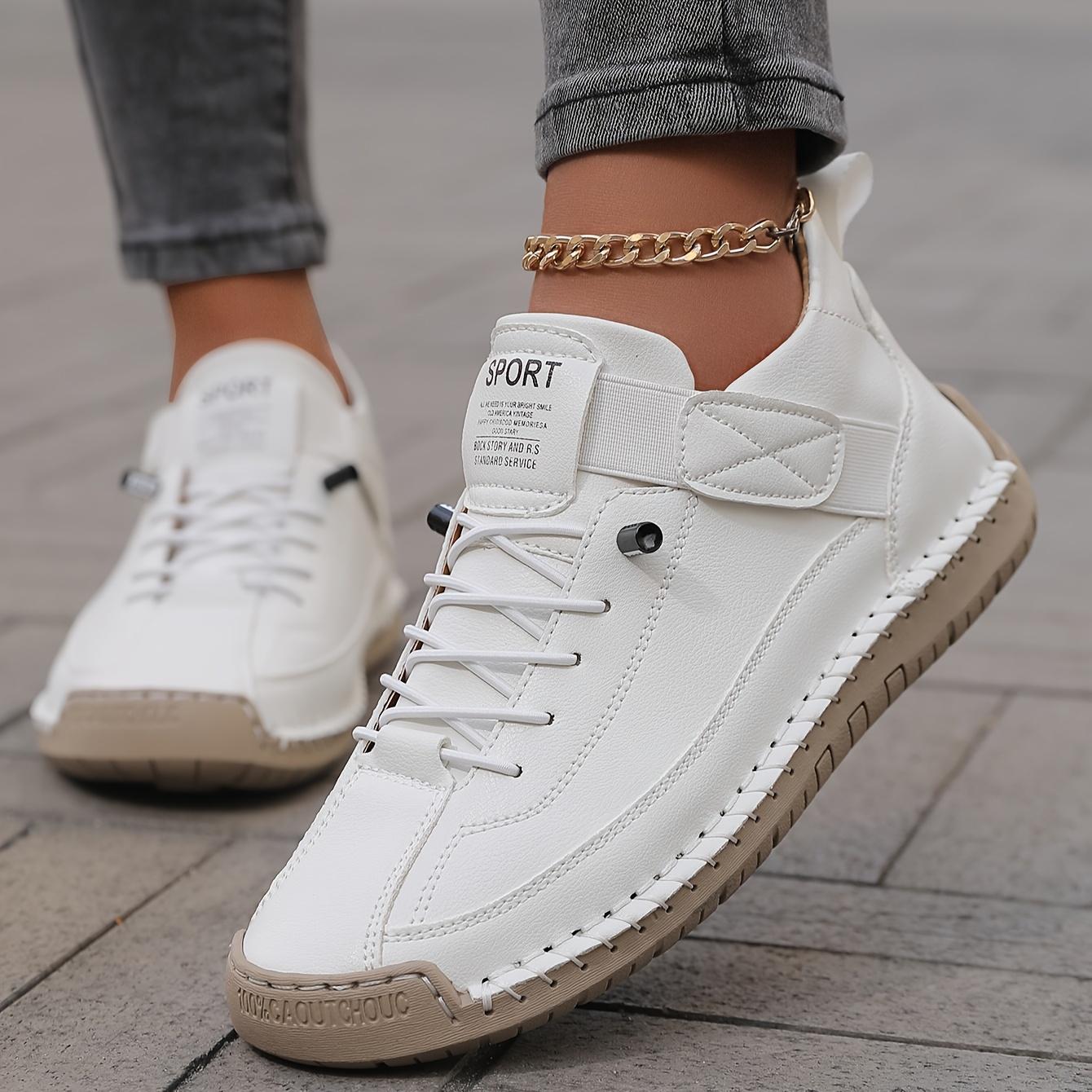 Scarpe da Lavoro Vintage da Donna per Tutte le Stagioni, Suola Antiscivolo, Sneakers Casual Traspiranti