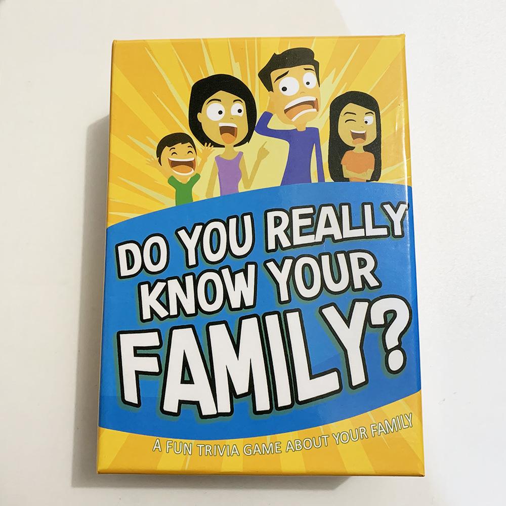 Do You Really Know Your Family Game Filled with Conversation Starters and Challenges Board Games