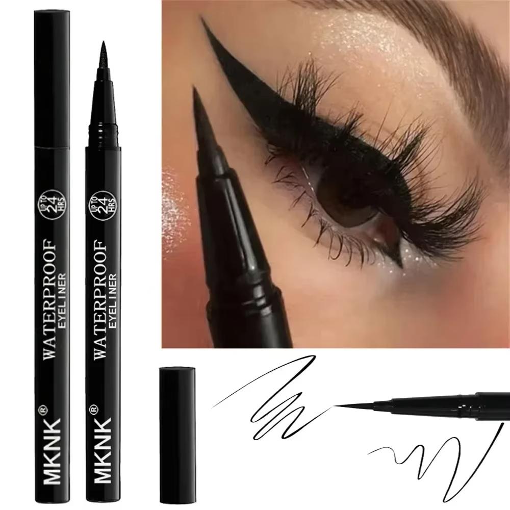 Rychleschnoucí tužka na oční linky, make-up, dlouhotrvající, hladká, matná oční linka, voděodolná, nerozmazávající se, tekutá tužka na oční linky, kosmetika pro oči