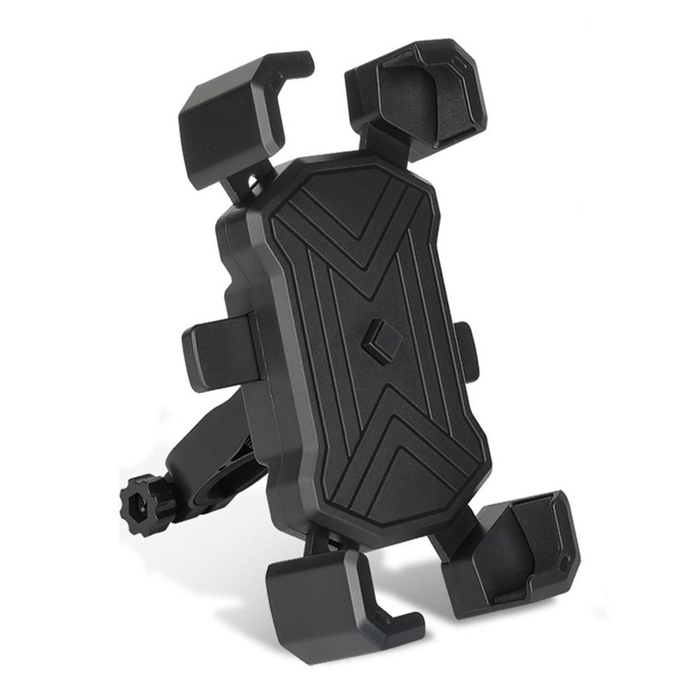 Phone Holder for Bike or Motocycels Automatic Locking Anti-Shock Bicycle Mobile Phone Holder Thickened Non-Slip Bracket