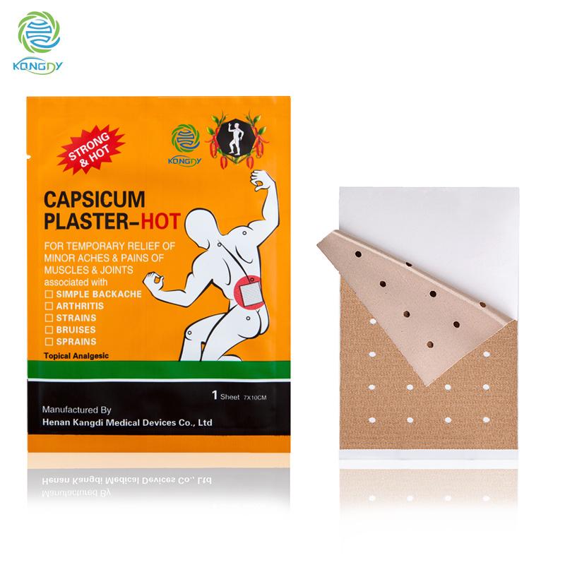 10 Bags Pain Relievers Health Care Medical Capsicum Plaster for Neck Shoulder Pain Relief